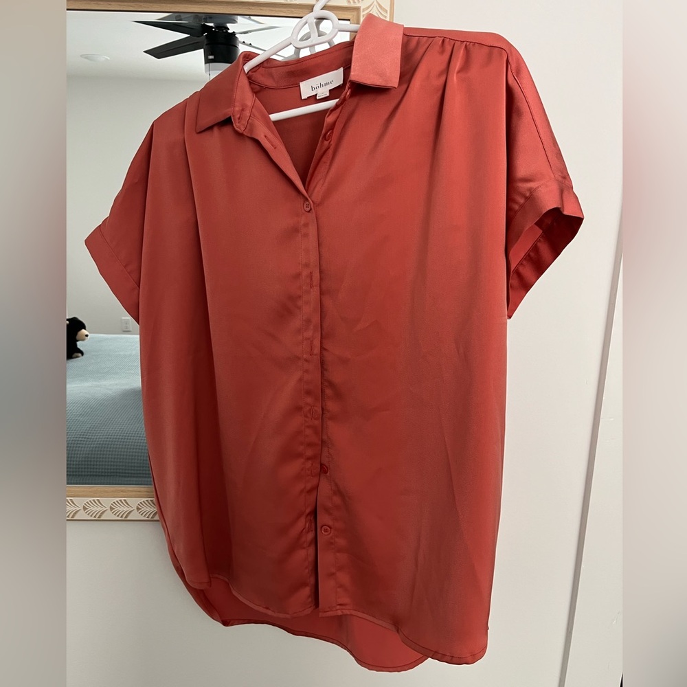 Bohme button-down blouse
